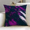 Leopard print pattern Cushion Cover Soft  EasyWash Pillow Case  Versatile for Couch Bed Travel and Office