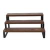 Perfume   Multi Purpose Wood Display Riser Stand for Kitchen Countertop Cosmetics Skincare Storage