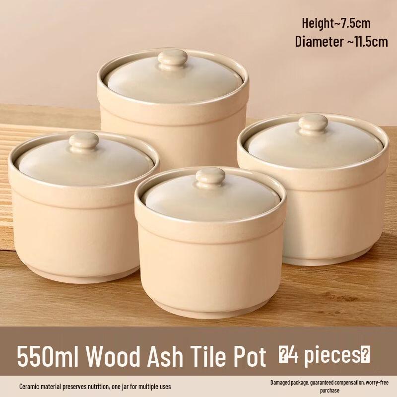 ZhiShi Ceramic Stewing Pot with Lid