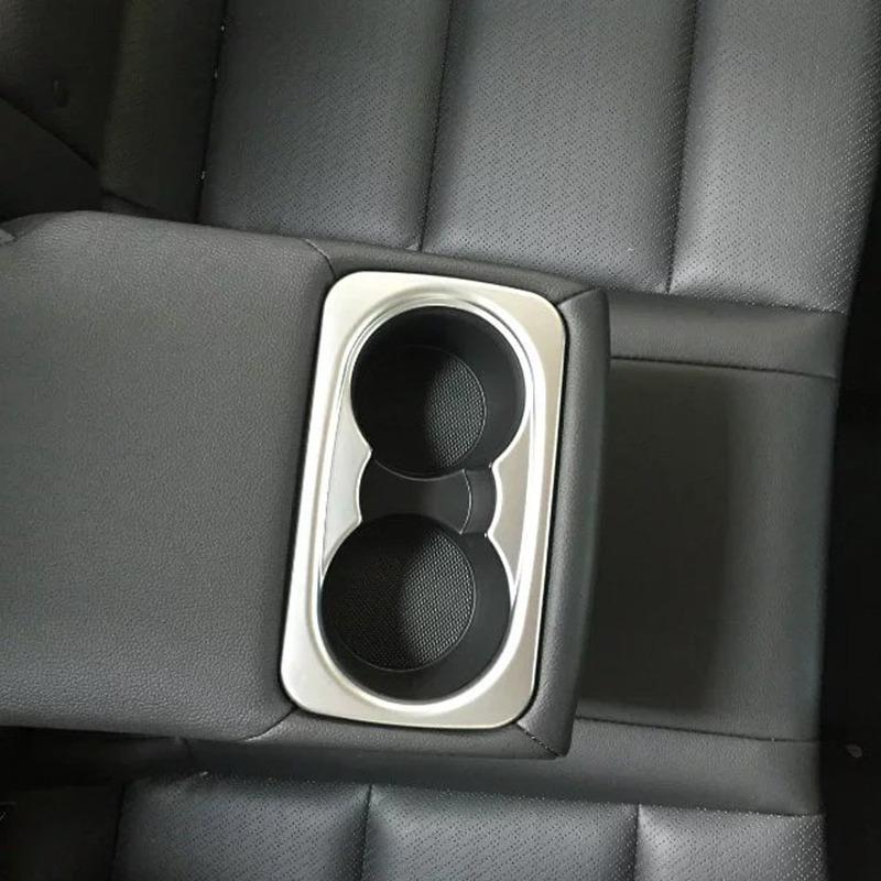 For Hyundai Elantra Avante 2016 2017 2018   Car Inner Trim Center Console Middle Rear Back Tail Cup Gear Box Frame Stick