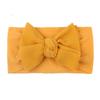 New bow nylon headband, cute soft elastic twill bubble baby hair accessories, baby headband