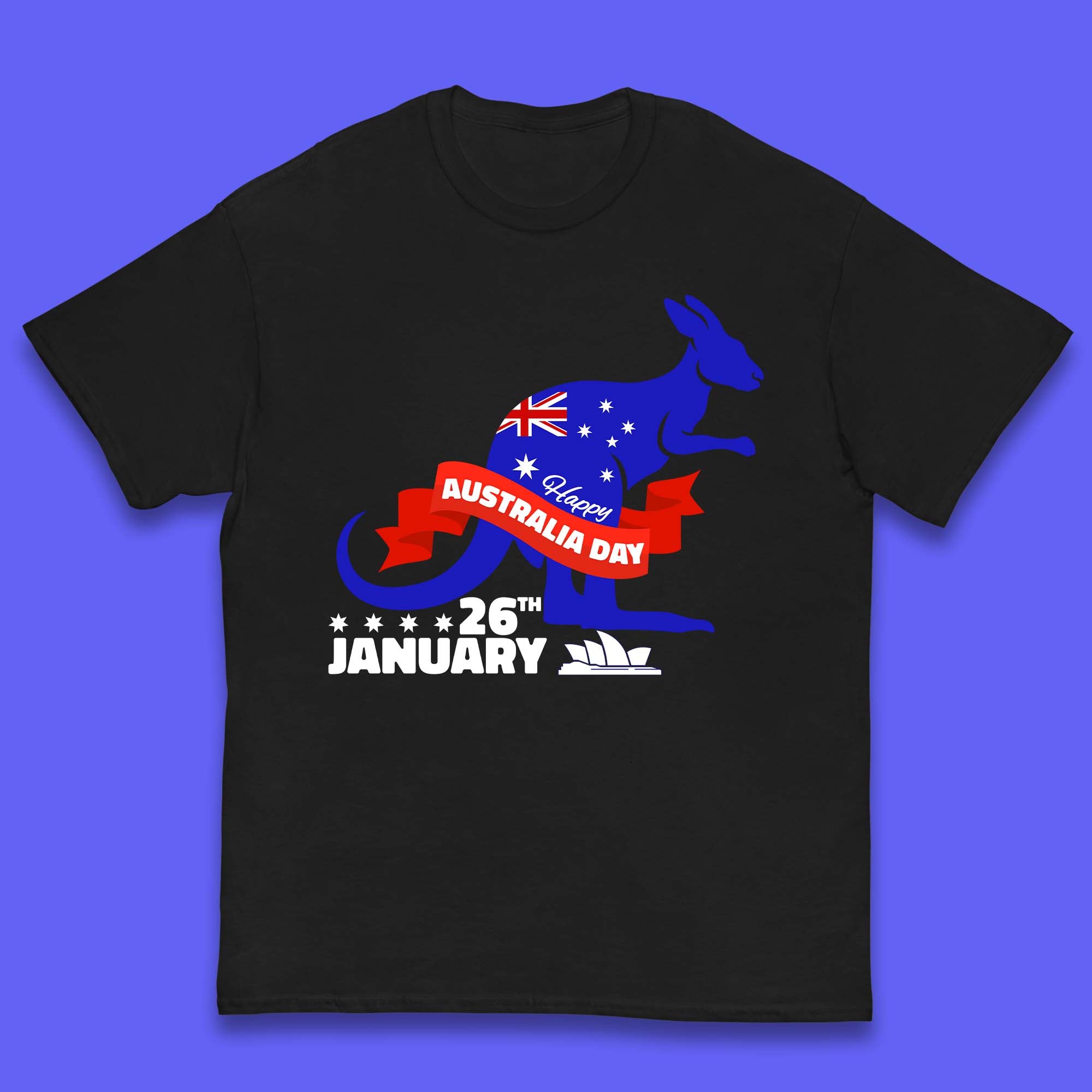 Happy Australia Day Kids T-Shirt 130