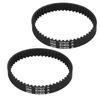 2PCS Vacuum Cleaner Belt Rubber Wear Resistant Vacuum Cleaner Belt Replacement for SHark AZ1002 AZ1000 AX952 AX950