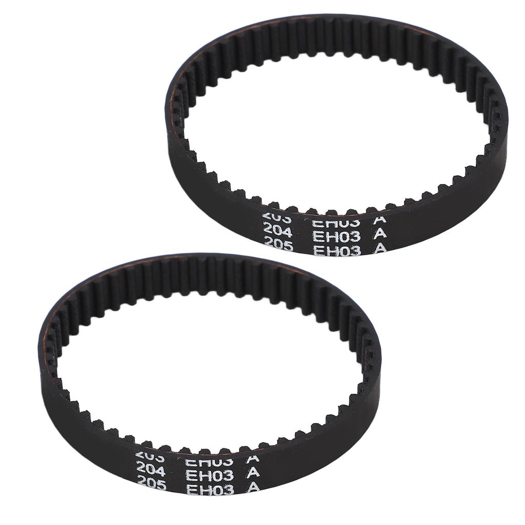 2PCS Vacuum Cleaner Belt Rubber Wear Resistant Vacuum Cleaner Belt Replacement for SHark AZ1002 AZ1000 AX952 AX950