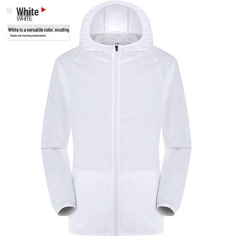 Unisex UV Protection Windbreaker - Customizable Logo