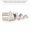 1/2"3/4"1" Sprinkler Head Stainless Steel Spray Sprinkler Head Spiral Nozzle  Lawn Sprinkler