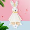 Silicone Teether Newborn Saliva Towel Comforter Soothing Doll Towel  Gift