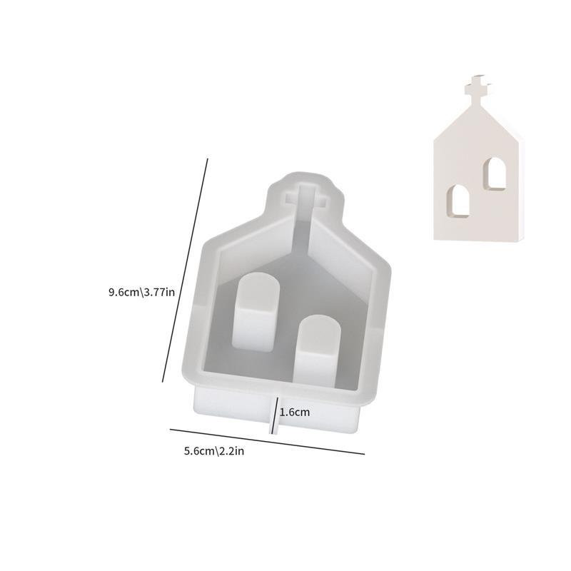 

Силиконовая форма «Полый дом» DIY Форма для заливки гипса и цемента «Круглый дом» Подарок для рукоделия Домашний декор Формы для литья из смолы