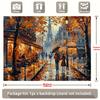 2D Paris Eiffel Tower Backdrop for Romantic & Couple Themed Photoshoot