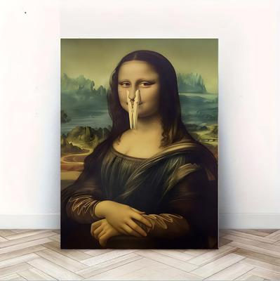 Funny Bathroom Wall Art Toilet Decor Paintings Humor Toilet Poster Print for Homeowners Renters Apartment Office Hotel Home