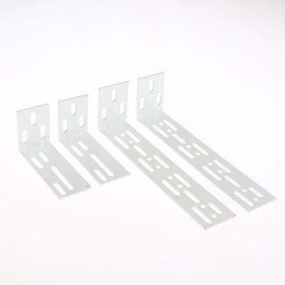 1/2Pcs High Quality Wall Bracket Hardware Accessories For Electronic Curtain Single/Double Rail Side Mount Bracket Track Poles