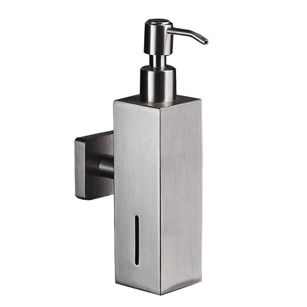 Wall Mounted Hand Gel Dispenser Manual Soap Dispenser Liquid Containers for Offices Restaurants Shopping Malls Hospitals