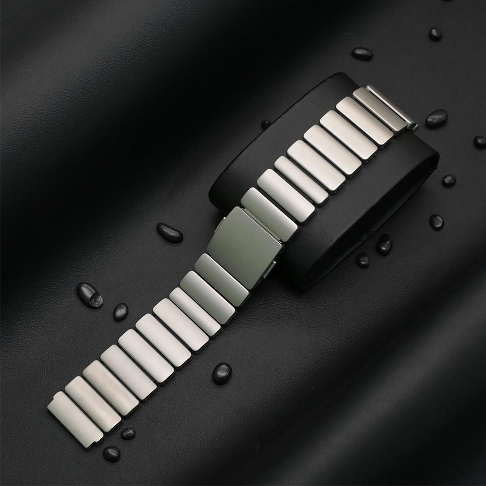 22mm Titanium Band for Huawei Watch GT6 Pro 46mm GT5Pro Luxury Bussiness Strap Metal Bracelet for Seiko for Amazfit Balance 3 2R