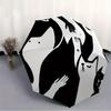 1pc Cat Family Automatic Open 8-Rib Windproof Umbrella, Travel & Commuting, Suitable for All Seasons