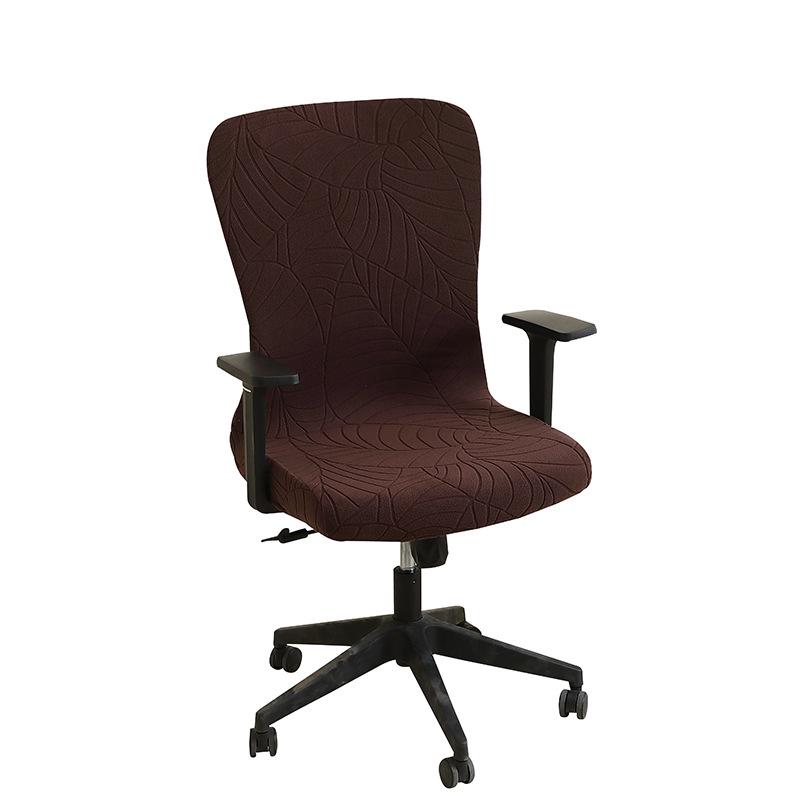Nordic Elastic Office Chair Cover - Armrest-Free, Thickened, Dirt-Resistant