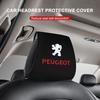 Car Seat Back Headrest Pillow Storage Bag Dustproof Cover For Peugeot 308 408 508 RCZ 208 3008 2008 206 207 108 406 407 408 206 207 208 306 307