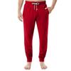 Men's Drawstring Pocket Cuffed Casual Pants Home Sleep Pants