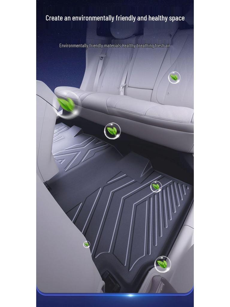 Fits 2026 Volkswagen Sagitar L: TPE Floor Mats, Custom Car Foot Pedal Accessories