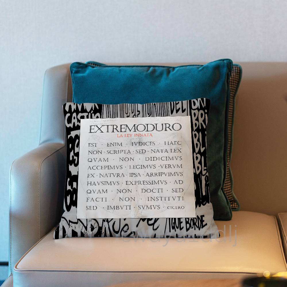 Band EExtremoduro Robe Pillow Case Cover Square Sofa With For Pattern Comfortable Cushion suitable Of Room