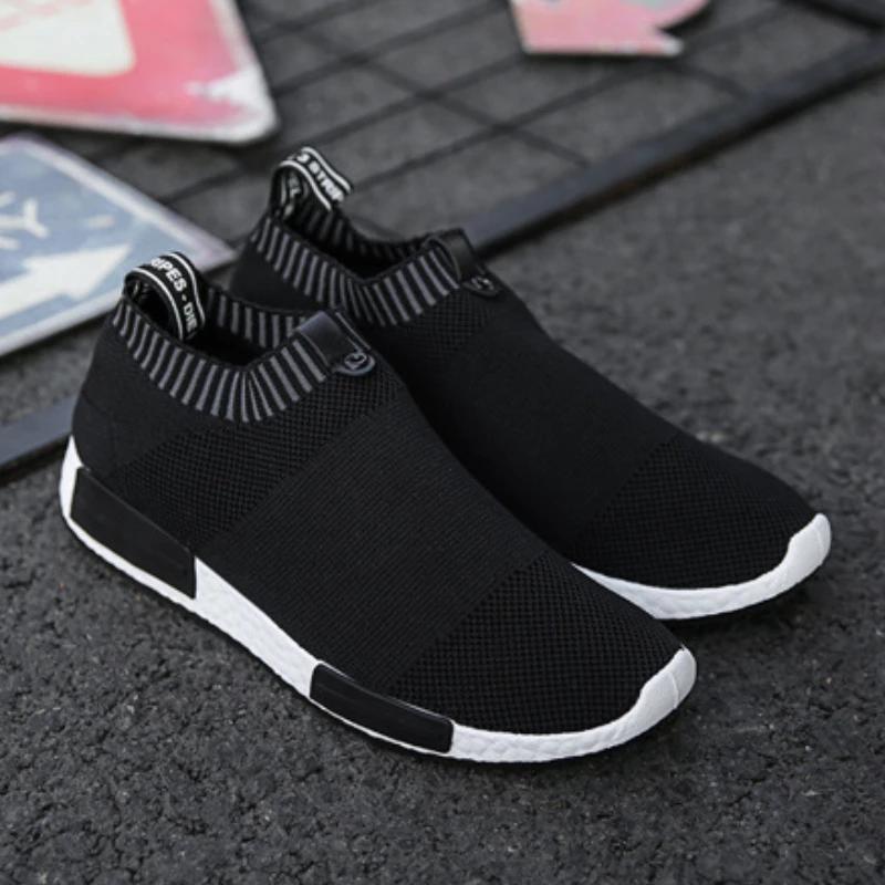 Mesh Men's Sneakers Sock Running Shoes for Men Super Light Breathable Men Outdoor Walking Shoes Man Tenis Masculino