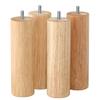 רגליים מעץ MUJI 20 ס"מ טבעי סט של 4 84410543 (M8)