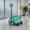 Foldable Pet Stroller Portable Lightweight Carrier Cup Holder