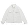 American Retro Dopamine Pink Denim Jacke Herren Trendy Aso Agent Casual Jacke