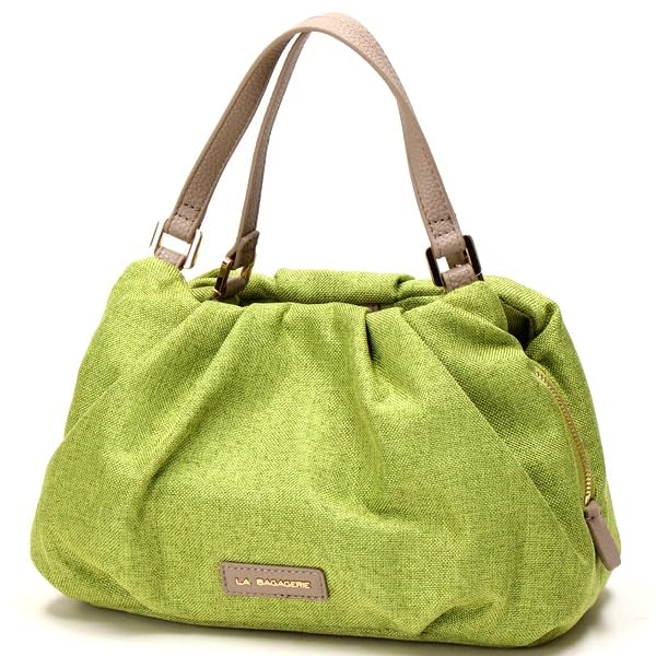 

Labagagerie Natural Tuck Tote Mini Green (80)