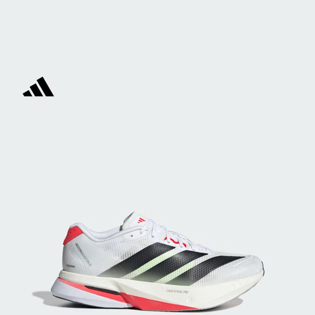 Adidas ADIZERO BOSTON 13 Ультралегкие Амортизирующие Профессиональные Беговые Кроссовки - Adidas JS4934 41 белый