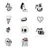 Alloy Geometric Eyecatching Skull Brooch Collection Designed For Unisex Wearers