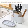 Multifunction Cutlery Drainer and Organizer Knife Holder Utensils Holder Caddy for Countertop Chopsticks Spoon Kitchen Organizer