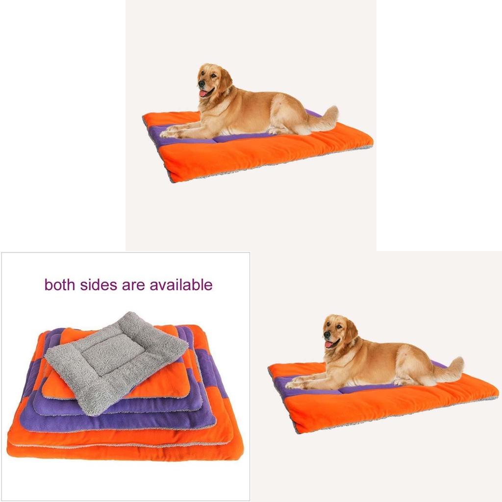 Pet Bedding Mat With Pp Cotton And Flannel For Dogs And Cats Winter Comfort