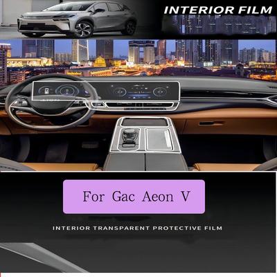 För Gac Aeon V Bilinteriör Dörr Mittkonsol Media Instrumentpanel Navigation TPU Reptålig Skyddsfilm