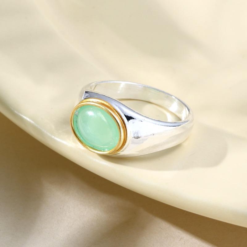 Stylish, Elegant and Warm Women's Sapphire Gemstone Ring Jewelry, Simple Retro Jewelry