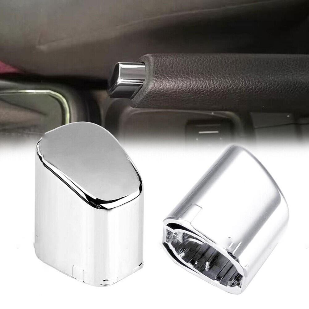 Silver/Black Handbrake Lever Parking Button Cover Shell for Cross 6RD711333A