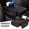 AAAIQ1 Car Center Console Armrest Cushion Pad Storage Box Tissue Holder for Model 3 Y S X Roadster SpaceX