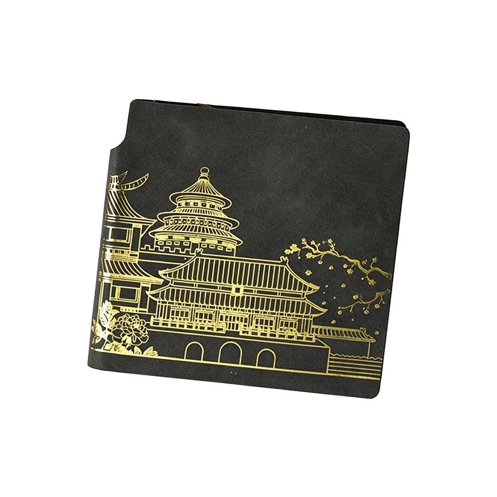 PU Travel Stamp Journal 105x105mm Pocket Diary New Pocket Square Notebook  Daily Use