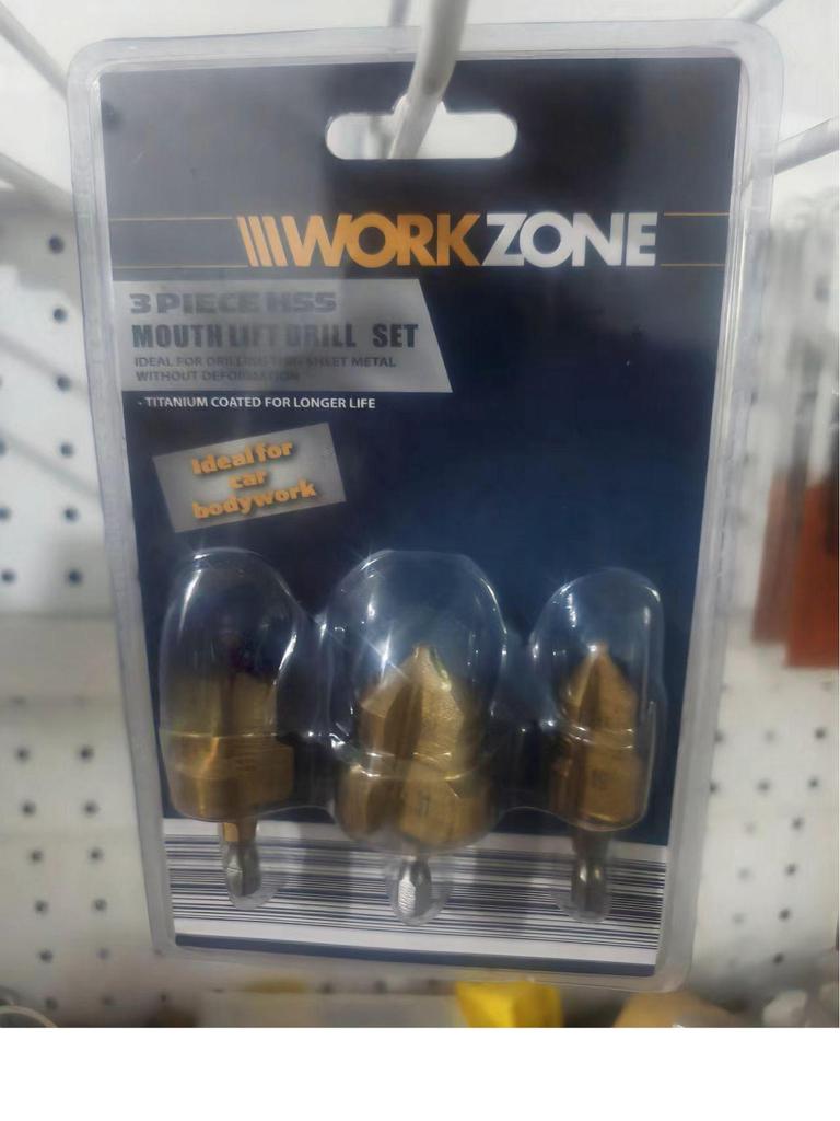 Upgraded Three-Blade PPR Outlet Drill Bit for Plumbing and Electrical Pipe Installation