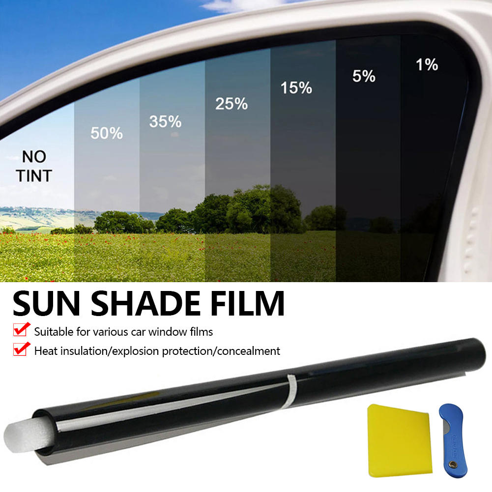 Pellicola Oscurante Termica per Auto – Protezione UV, Privacy, Antischeggiatura, Tinta Solare per Vetri Anteriori e Laterali