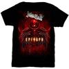 Judas Priest Unisex T-Shirt: Epitaph Red Horns (X-Large)