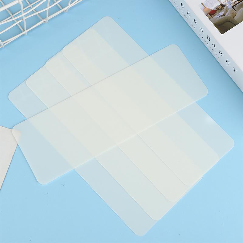 5 Stück 230x80mm Karten-Öffnungswerkzeug Schaber Kunststoff-Stahl Nano-Einsatzblech Werkzeug für Schlösser Tür-Wackel-Bypass-Werkzeug Schloss DIY-Öffner