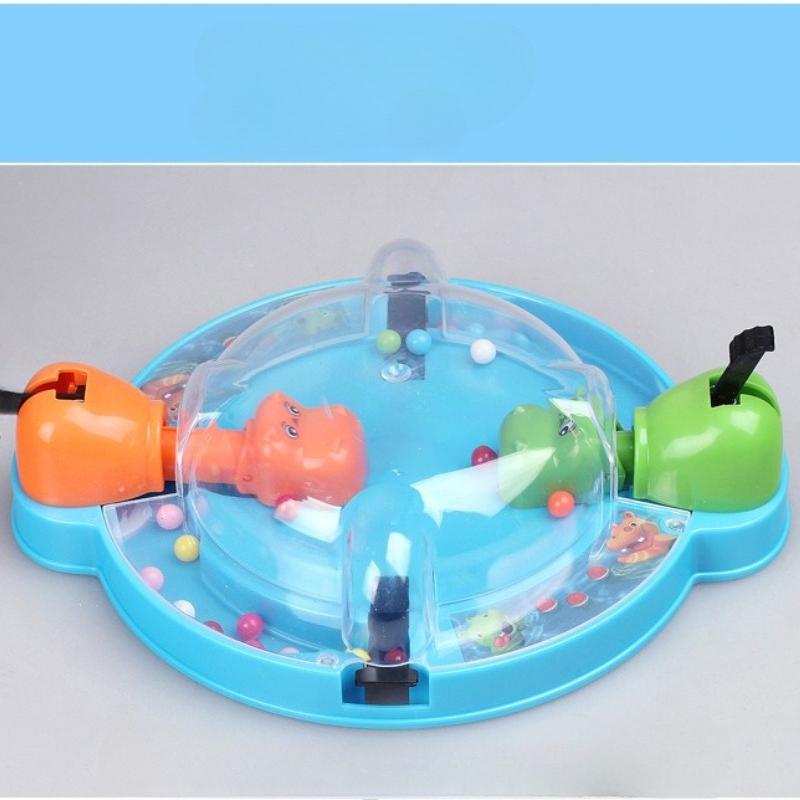 1 Stück Neues Hippo Frosch Pac Tischspiel Eltern-Kind Mehrspieler Interaktiv Freizeit Brettspiel Kinder Früherziehung Lernspielzeug