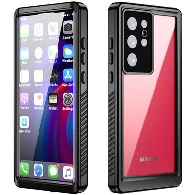 Waterproof Clear Dustproof Diving Cover For Samsung Galaxy S22 Ultra Plus 5G Case 360° Full Protection Phone Cases Coque Fundas
