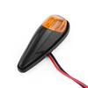 2pcs LED Motorcycle Flush Mount Turn Signal Light Motorbike Indicator Lamp Amber