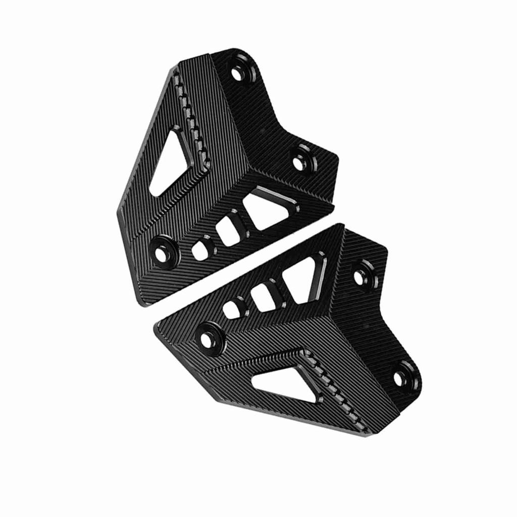 Motorcycle Footrest Foot Peg Protector Heel Protective Cover Guard for  900 2017 Black