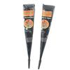 Henna Cones Pre-Mixed Temporary Tattoo Indian Henna Black Brown Body Art Stickers For DIY Body Art Cosmetic Beauty All Ages