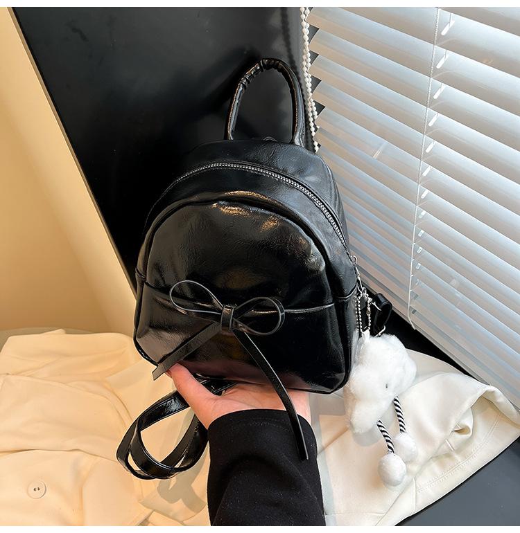 

Новый повседневный модный кулон-бант рюкзак на плечо маленький рюкзак