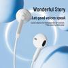 Yongteng In-Ear Wired Earphones with Mic, High-Quality Sound & Deep Bass, Compatible with Apple & Android Phones