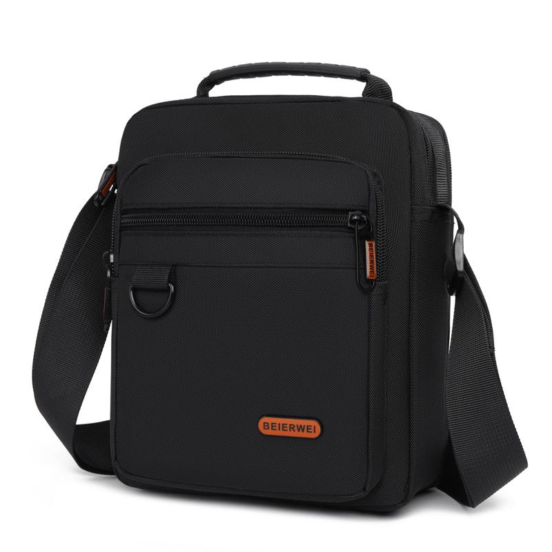 Men's Bag New Oxford Cloth Men's Casual Messenger Bag Multi-layer Business Shoulder Bag Waterproof Wallet Tool Backpack