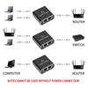Ethernet Splitter 1 To 2 High Speed 1000Mbps Ethernet Splitter 2 Devices Simultaneous Networking RJ45 Splitter Adapter